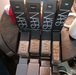 Nars longwear and light reflecting foundation. Retails for $52 apiece